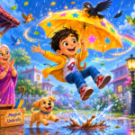 Read more about the article Magical umbrella adventure in the rain