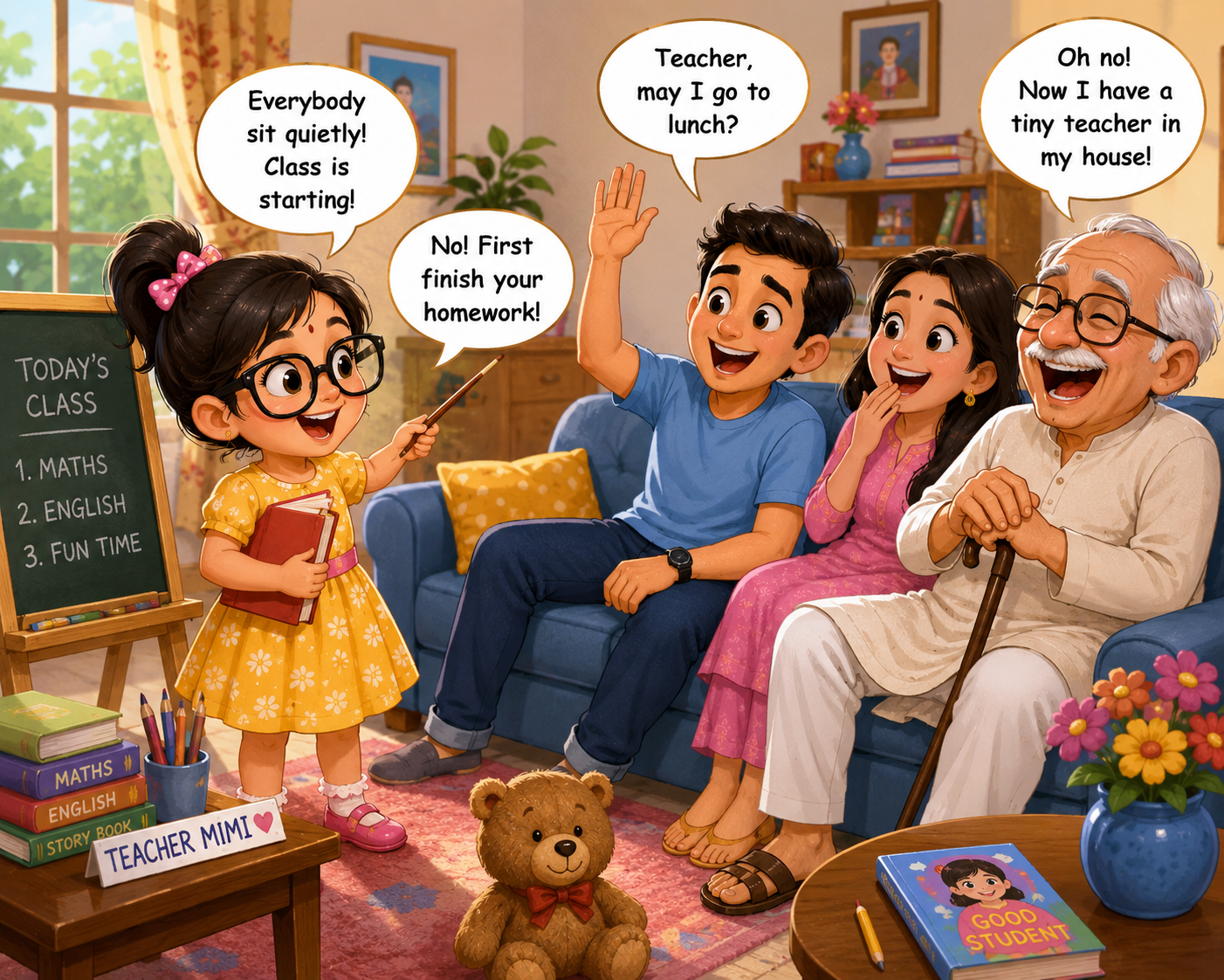 Read more about the article Mimi And Grand Mother – Writing By : Arun Kumar, Kakinada