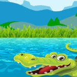 Read more about the article Monkey And Crocodile